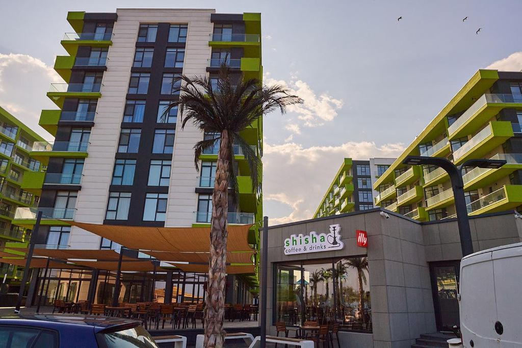 Sea Love Apt Spa N Pools Beach Resort Năvodari Eksteriør bilde